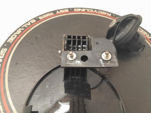 Fiat 500 2009 Mk2 Fuel Filler Flap - 876 Black