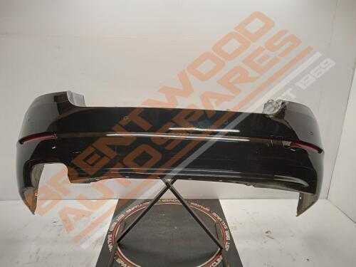 Bmw 5 Series 2012 F10 Rear Bumper Assembly In 668 Jet Black - 4 Door