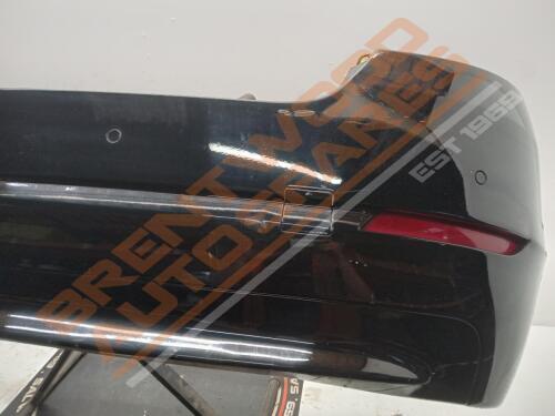 Bmw 5 Series 2012 F10 Rear Bumper Assembly In 668 Jet Black - 4 Door