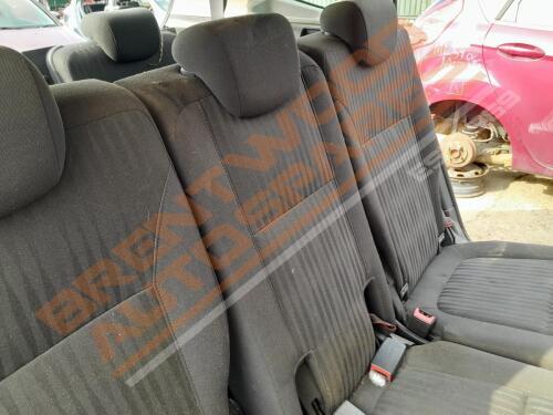 Vauxhall Zafira 2012 C Centre Rear Seat