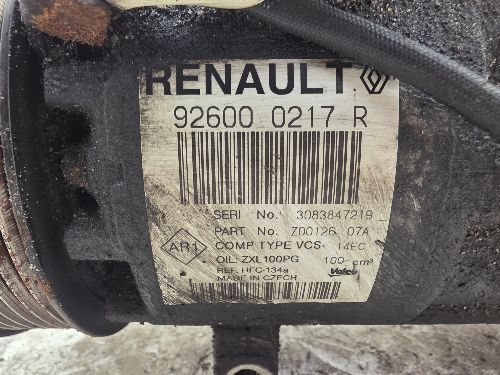 RENAULT CAPTUR AIR CON CONDITIONING PUMP J87 MK1 2013-2017 1.0 PETROL