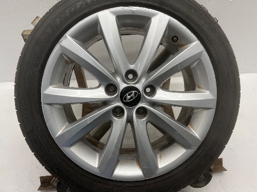 HYUNDAI I40 ALLOY WHEEL 215 50 17 VF MK1 2011-2015 SINGLE ALLOY