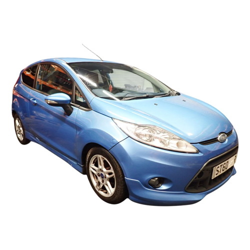 FORD FIESTA FUEL FLAP MK7 2008-2010 FUEL FILLER FLAP 8CPC VISION BLUE