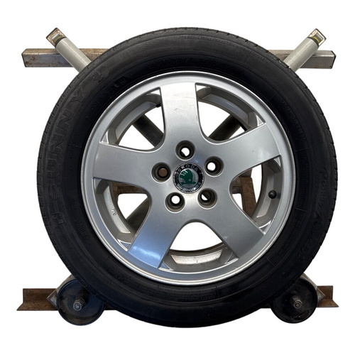SKODA FABIA ALLOY WHEEL MK1 TYP 6Y 2000-2003 185 60 14 SINGLE WHEEL