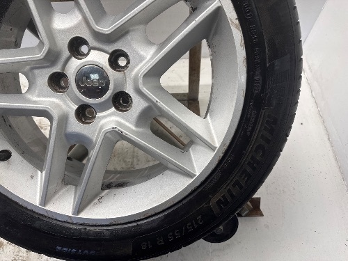 JEEP COMPASS ALLOY WHEEL MK49 CRD 2011-2017 215 55 18 SINGLE ALLOY WHEEL