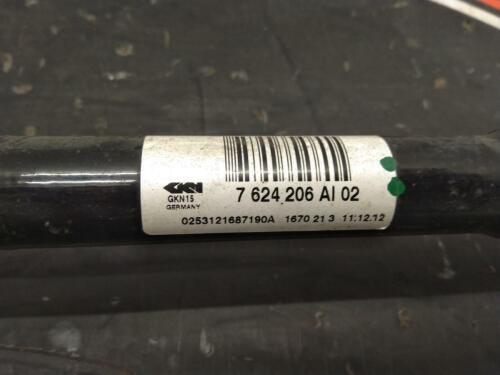 BMW 3 Series F30 2013 OSR Drivers Rear Right Driveshaft