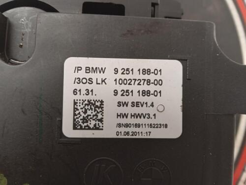 Bmw 5 Series 2011 F10 Automatic Gearstick Assembly -
