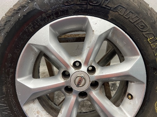 NISSAN PATHFINDER ALLOY WHEEL MK3 R51 AVENTURA DCI 255 65 R17 17 7J