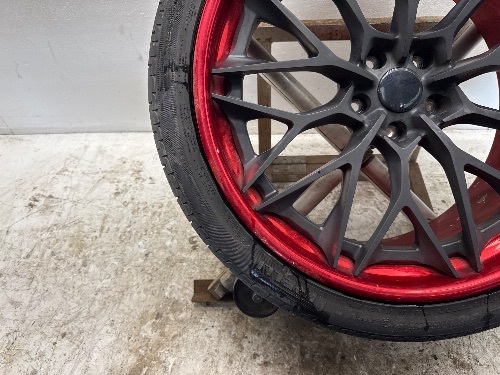 TESLA MODEL X ALLOY WHEEL EV 5YJX 2016-2020 265 35 R22 SINGLE ALLOY WHEEL