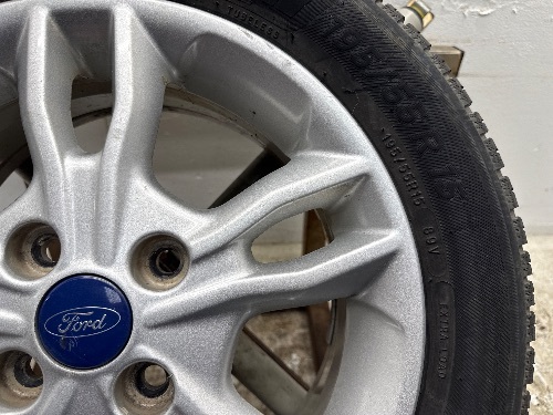 FORD FIESTA ALLOY WHEEL ZETEC MK7 2012-2017 195 55 15 SINGLE WHEEL